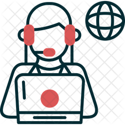 Help Desk Support Business Icon