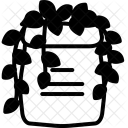 Hera Do Diabo Selva Plantas De Interior Ícone