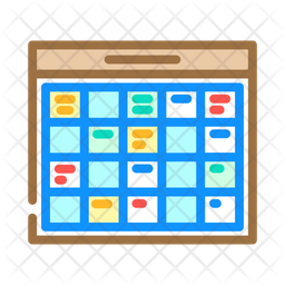 Leccion Horario Educacion Icon