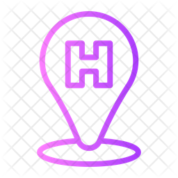 Hotel Sign Maps And Location Location Pin 아이콘