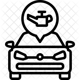 Huile Voiture Volkswagen Icône