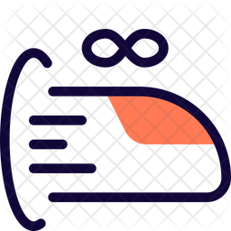 Hyperloop-Zugtechnologie  Symbol