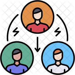 Intermediario Corredor Intermediario Icono