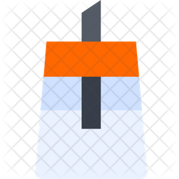 Jar With Straw Bottle Drink アイコン