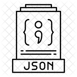 JSON Datei Dokument Datei Symbol