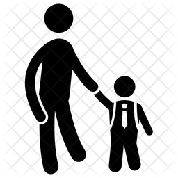 Kid Going School Child Education Play School Icon