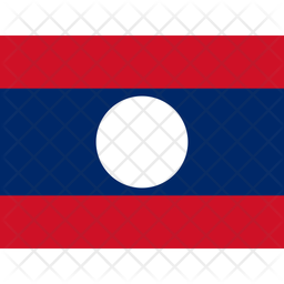 La Laos Flags Iso Icon