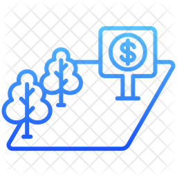 Land Ownership Vacant Icon