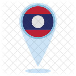 Laos Location  アイコン