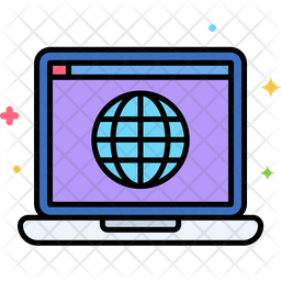 Laptop Setting  Icon