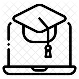 Educacao Aprendizagem Online Ícone