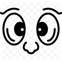 Looking At Noticing Seeing Regarding Viewing Gazing Stare Watching Examine Scrutinize Looking Icon