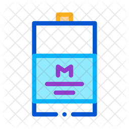 Verpackt Milch Molkereiprodukte Symbol