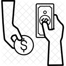 Money Change Cash Change Icon