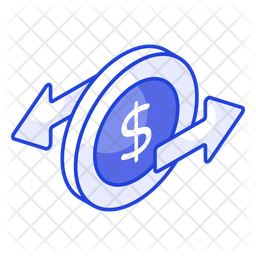 Money Flow Cashflow 아이콘