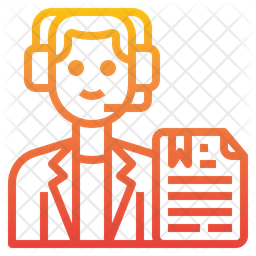 News Anchor Newsreader Avatar Icon