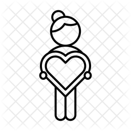 Ninera Bebe Mujer Icono