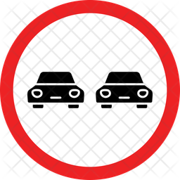 No Overtaking Noovertakingsigns Overtakingprohibited Icon