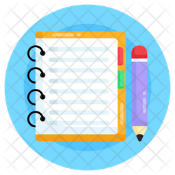 Diary Notebook Notepad Icon