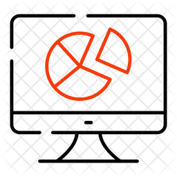 Online Data Analytics Online Infographic Web Statistics Icon