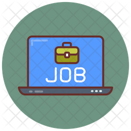 Online Job  Icon