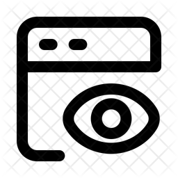 Page View Website Traffic Analytics View Icon