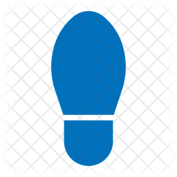Paso Pasos Huella Icono