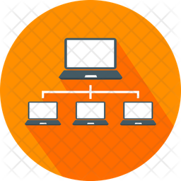 Peer Connectin Computer Network アイコン