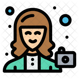 Avatar Camera Female Icon