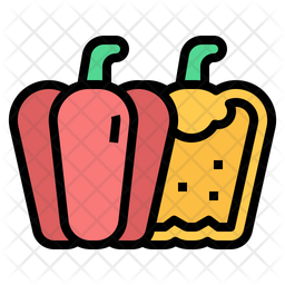 Pimentao Pimentao Vermelho Pimentao Ícone