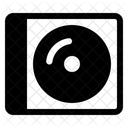 Stockage CD Disque Icône