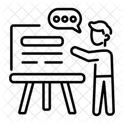 Prasentation Briefing Erlauterung Symbol