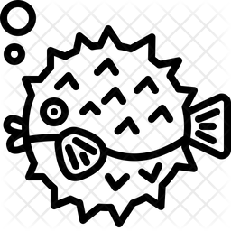 Puffer fish  アイコン