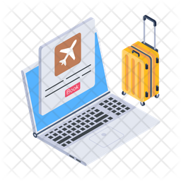 Booking Isometric Booking Icons Online Reservations Icon