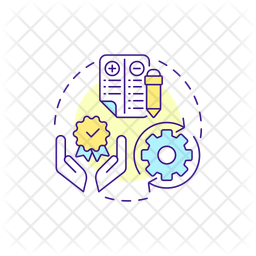 Quality Analysis Quality Testing Quality Control Icon