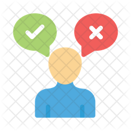 Questions Feedback Testimonial アイコン