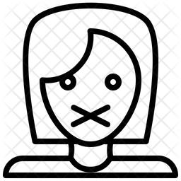 Quiet Feeling Face Icon