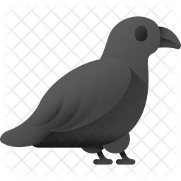 Rabe Vogel Krahe Symbol