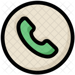 Social Telephone Receiver Icon