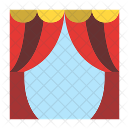 Rideau Fenetre Interieur Icône