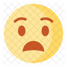 Scared Unhappy Scare Icon