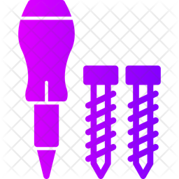 Screwdriver And Bolt Fastening Tools Tightening Icon