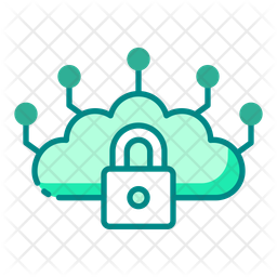 Seguridad En La Nube Nube Servidor Icono