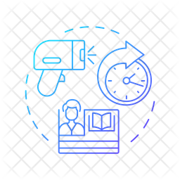 Self check in or out  Icon