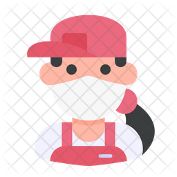 Seller Avatar Woman Icône