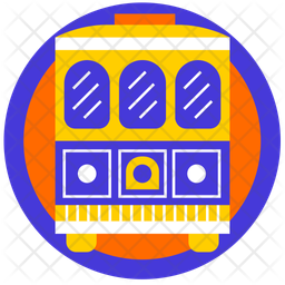 Seoul City Landmark Travel Icon