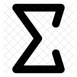 Sigma Formula Math Icon