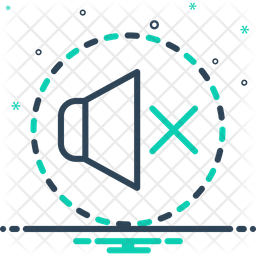 Silence Sound Mute Icon