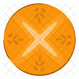 Sourdough Bread Bun Icon