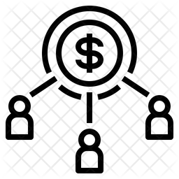 Spread Distribute Share Icon